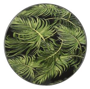 Scaun pentru gradina Palm leaf, Decoris, 39x46x92 cm, negru
