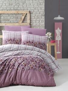 Lenjerie de pat pentru o persoana Single XL (DE), Alvina - Rose, Victoria, Bumbac Ranforce