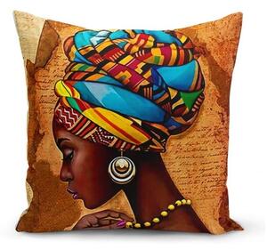Set 3 fețe de pernă Minimalist Cushion Covers African Culture, 45 x 45 cm