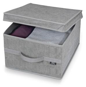 Cutie pentru depozitare Domopak Stone Large, 50 x 38 cm, gri