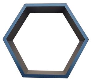 Raft Helen, hexagon, gri antracit