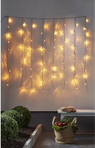 Șirag luminos pentru exterior cu LED Star Trading Curtain, lungime 1,3 m