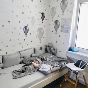Autocolant perete - Baloane gri în stil norvegian