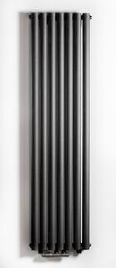 Luxrad Ring calorifer decorativ 160x41 cm podłączenie inferior negru RIN1600410S040ZDC