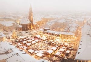 Fotografie Christmas market in the town of Bolzano, Walter Donega