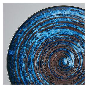 Farfurie din ceramică MIJ Copper Swirl, ø 29 cm, albastru