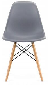 Scaun gri închis stil scandinav CLASSIC