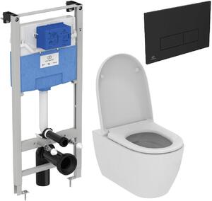 Set set Combi-Pack cu tablă Ideal Standard i.Life O T572501, cadru încastrat Ideal Standard Prosys R020467, R0121A6