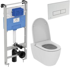 Set set Combi-Pack cu tablă Ideal Standard i.Life O T572501, cadru încastrat Ideal Standard Prosys R020467, R0121AA