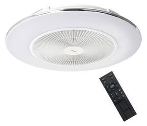 Plafonieră LED dimabilă cu ventilator ARIA LED/38W/230V alb + telecomandă