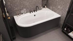 Set carcasa pentru cadă Besco Avita OAV-160-NSC, cadă de colț Besco Avita #WAV-160-NP