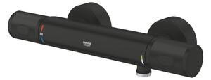 Grohe Precision Feel baterie de duș perete cu termostat negru 347902430