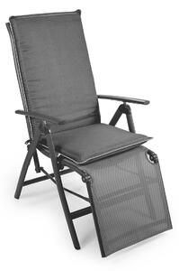 Perna scaun cu spatar, Alcam, De Luxe, Antracit, 118X48X7 cm