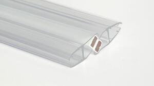 Garnitura magnetica pentru cabine de dus Deante Kerria Plus, 196 cm, transparent