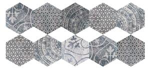 Set 10 autocolante impermeabile și anti-alunecare pentru podea Ambiance Quento, 40 x 90 cm