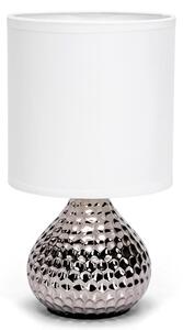 Lampă de masă Aigostar 1xE14/40W/230V crom