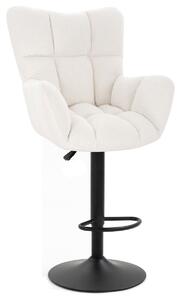 HR650W Crem Boucle Scaun Bază Neagră