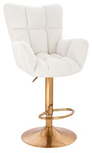 HR650W Crem Boucle Scaun Bază Aurie