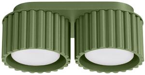 Sollux Lighting Aura lampă de tavan 2x10 W verde SL.1798