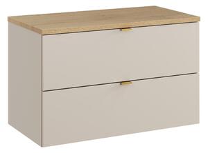Set dulap Comad Dalia Cashmere DALIA CASHMERE 82-80-46-2S, blat Comad Nordic Cremona CREMONA 89-80-46 M