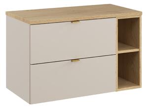 Set dulap Comad Dalia Cashmere DALIA CASHMERE 82-60-46-2S, blat Comad Nordic Cremona CREMONA 89-80-46 M, CREMONA UN 81-20-44