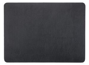 Suport farfurie din imitație de piele ZicZac Togo, 33 x 45 cm, negru