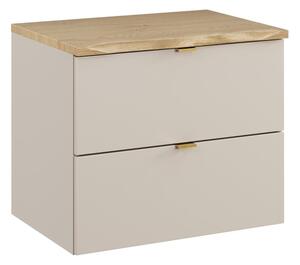 Set dulap Comad Dalia Cashmere DALIA CASHMERE 82-60-46-2S, blat Comad Nature Cremona NATURE CREMONA 89-60-46 M