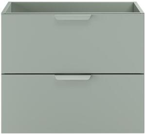 Comad Aster Green dulap 60x45.6x50 cm sub chiuveta pe perete verde ASTER GREEN 82-60-46-2S