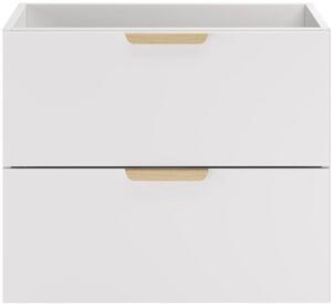 Comad Aster White dulap 60x45.6x50 cm sub chiuveta pe perete alb ASTER WHITE 82-60-46-2S