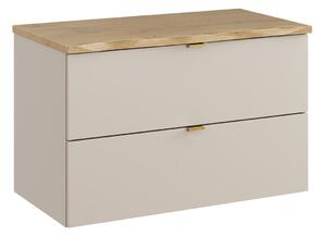 Set dulap Comad Dalia Cashmere DALIA CASHMERE 82-80-46-2S, blat Comad Nature Cremona NATURE CREMONA 89-80-46 M