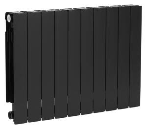 KFA Armatura ADR calorifer de cameră 57x80.5 cm podłączenie lateral negru 763-100-81