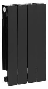 KFA Armatura ADR calorifer de cameră 57x32.2 cm podłączenie lateral negru 763-040-81