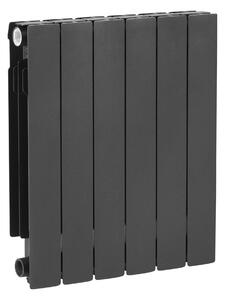 KFA Armatura ADR calorifer de cameră 57x48.3 cm podłączenie lateral grafit 763-060-61