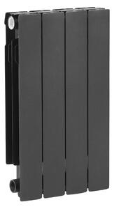 KFA Armatura ADR calorifer de cameră 57x32.2 cm podłączenie lateral grafit 763-040-61