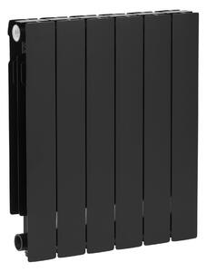 KFA Armatura ADR calorifer de cameră 57.2x48.3 cm podłączenie lateral negru 763-060-81