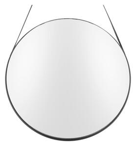 Oglindă de perete PT LIVING Balanced, Ø 47 cm, negru