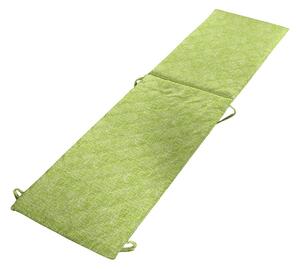 Perna sezlong Alcam, Midsummer, 195x50x3 cm, microfibra matlasata, Green Jeans