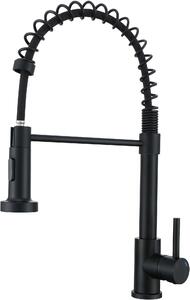 Ruvetti Serino baterie bucătărie pe picior negru 1005MB