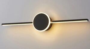 LAMPA APLICA de baie LED pentru oglinda 80CM APP850-1W ROUND BLACK