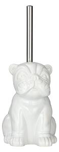 Wenko Bulldog perie de toaletă stativ alb 24148100
