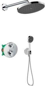 Set baterie cadă-duș Hansgrohe Ecostat 15758000, cap de duș Hansgrohe Activera S 28056000, 26888000, 27413000, 01800180, 28272000, 28033000
