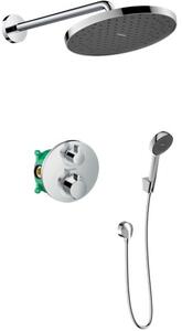 Set baterie cadă-duș Hansgrohe Ecostat 15758000, cap de duș Hansgrohe Activera S 28056000, 27413000, 01800180, 27454000