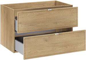 Comad Terra Cremona dulap 80x46x50 cm sub chiuveta pe perete stejar TERRA CREMONA 82-80-46-2S