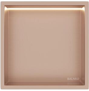 Balneo Wall Box raft de nișă 30 cm cupru B0101040109-1