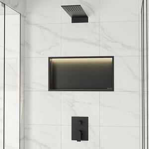 Balneo Wall Box raft de nișă 60 cm negru B0101020109-2