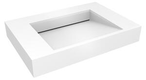 Oltens Stila lavoar 80x45 cm dreptunghiular clasică alb luciu 40001000