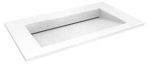 Oltens Stila lavoar 120x45 cm dreptunghiular mobilier alb luciu 40204000
