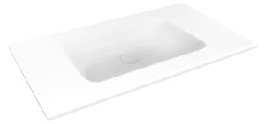 Oltens Kalla lavoar 80.2x46 cm dreptunghiular mobilier alb mat 40210900