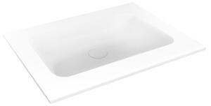 Oltens Kalla lavoar 60.2x46 cm dreptunghiular mobilier alb luciu 40209000