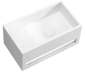 Oltens Fri lavoar 35.5x20 cm dreptunghiular clasică alb luciu 40006000
